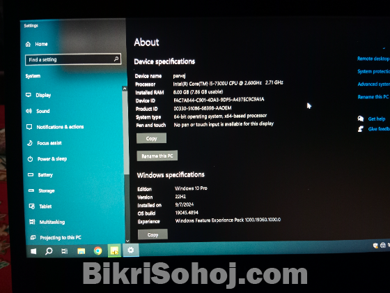 DELL Core i5 vpro 7th Gen